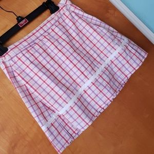 Adidas plaid skort golf or tennis size 4